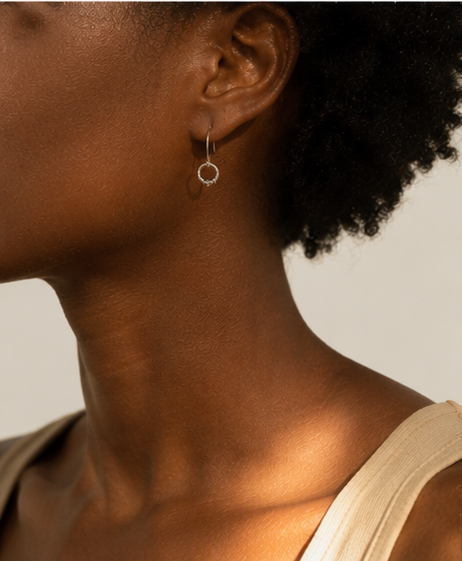 boucle d'oreille anneaux mini