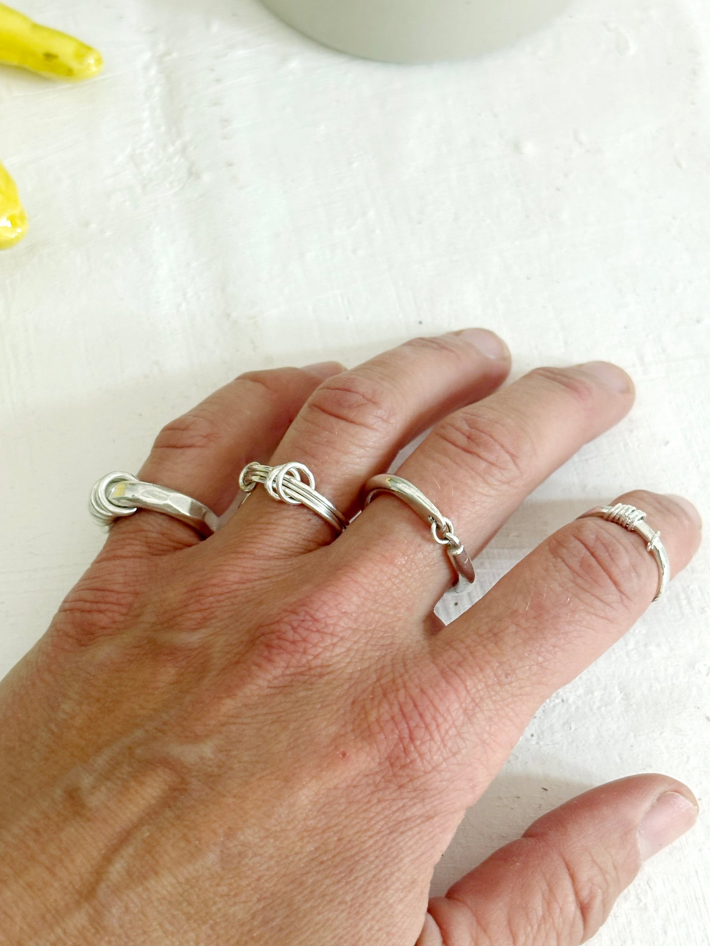 bague anneaux fins 3x5