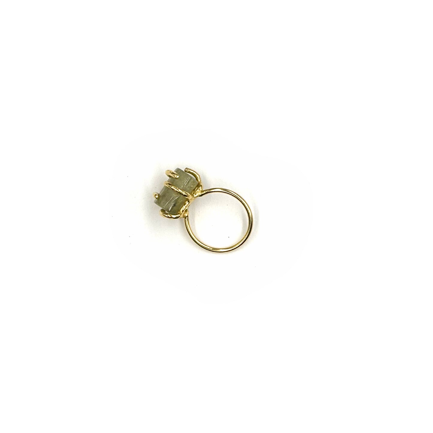 bague grenat vert  griffe