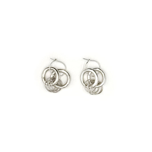 boucles d'oreilles anneaux 2x5