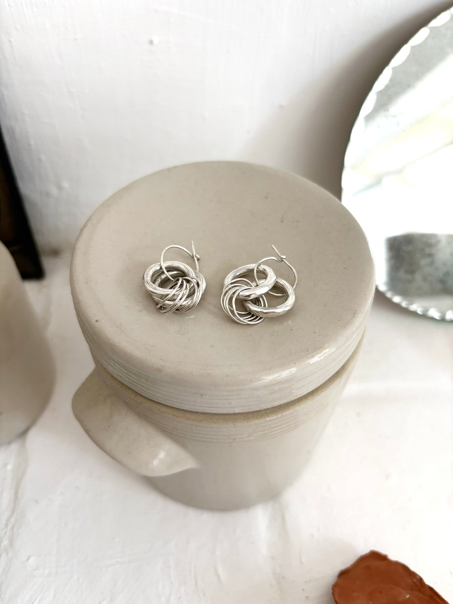 boucles d'oreilles anneaux 2x5